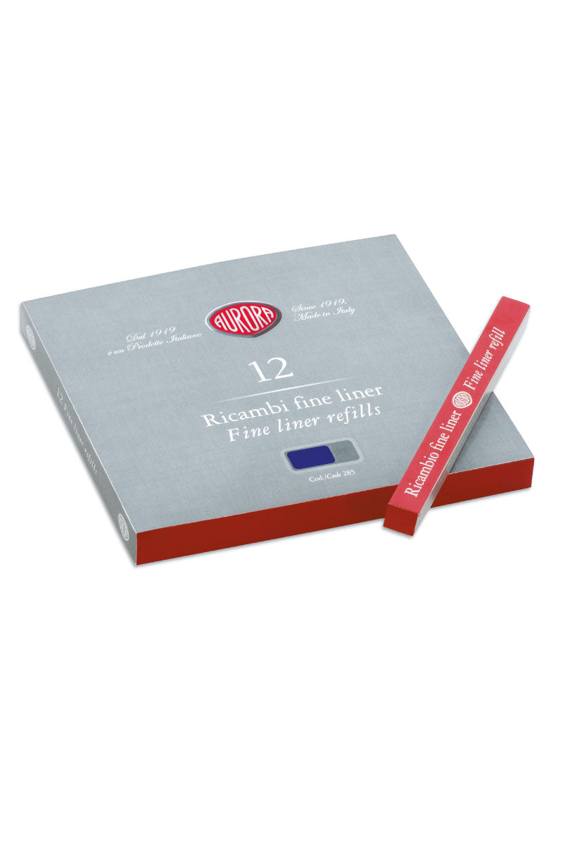 caja fine liner azul